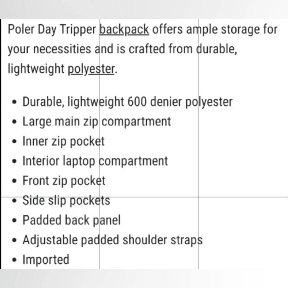 Poler Light Green Everyday Backpack - Picture 6 of 11